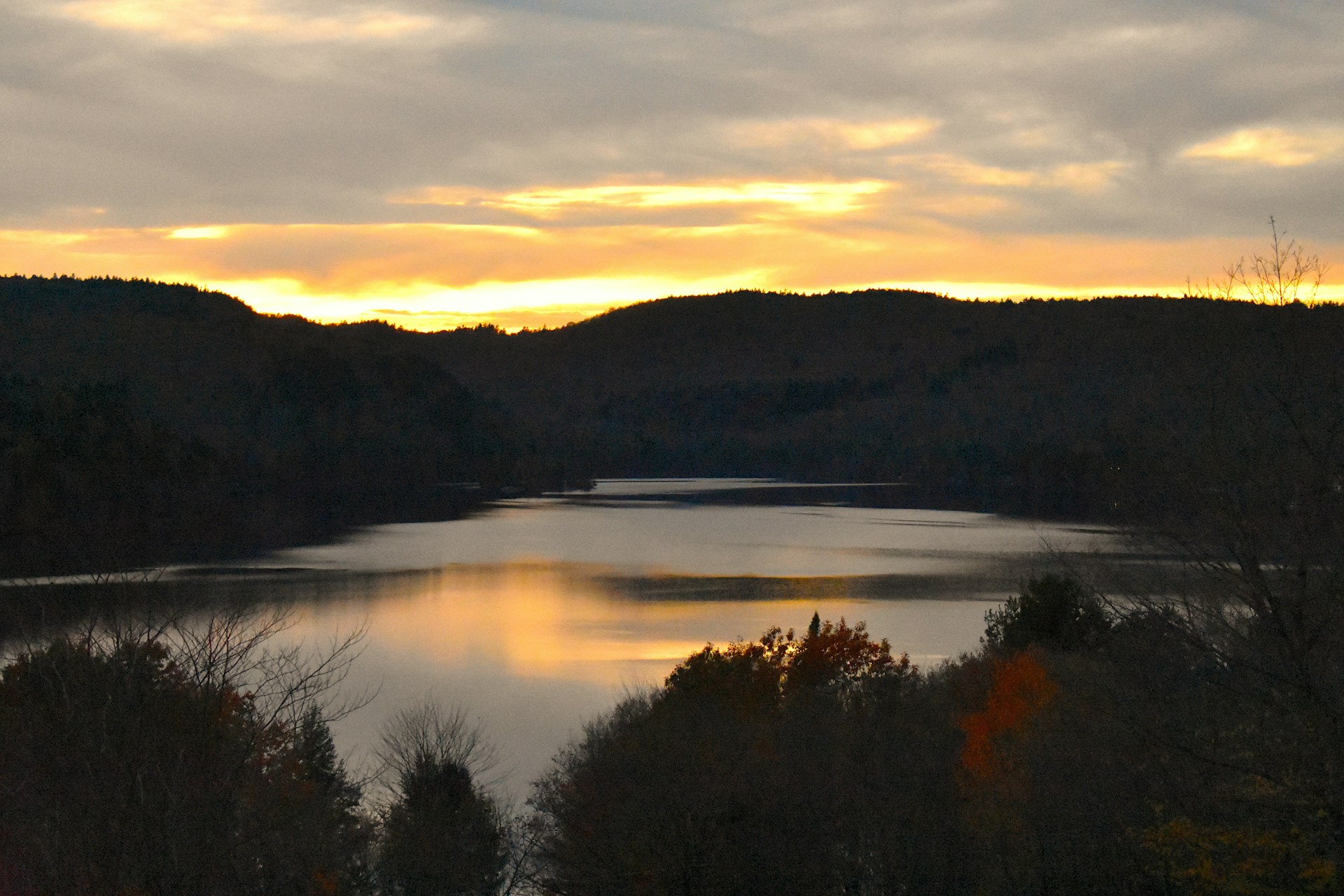 Sunset over the Lake of the Ozarks